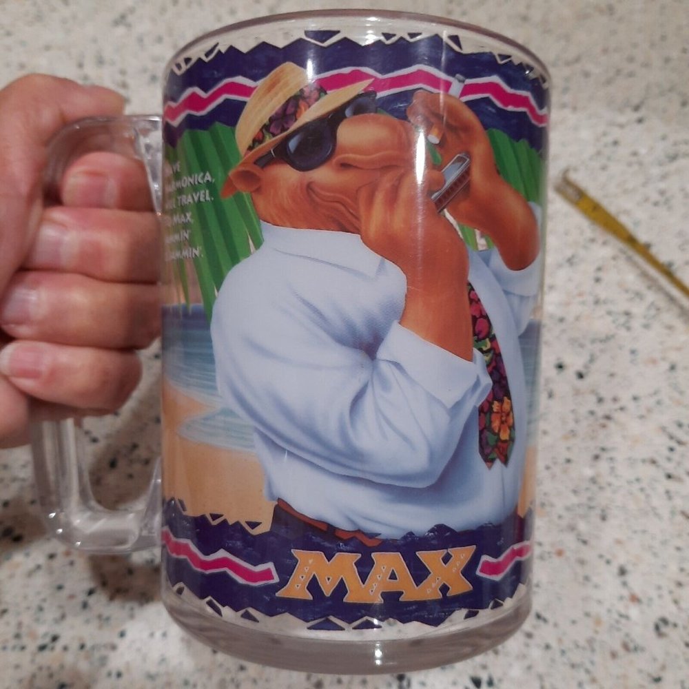 Vintage Camel Joe's Beach Club Cup Mug Max Pre-owned